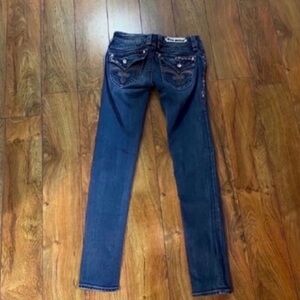Beautiful Rock Revival Stephanie Easy Skinny Jeans With 32” Inseam